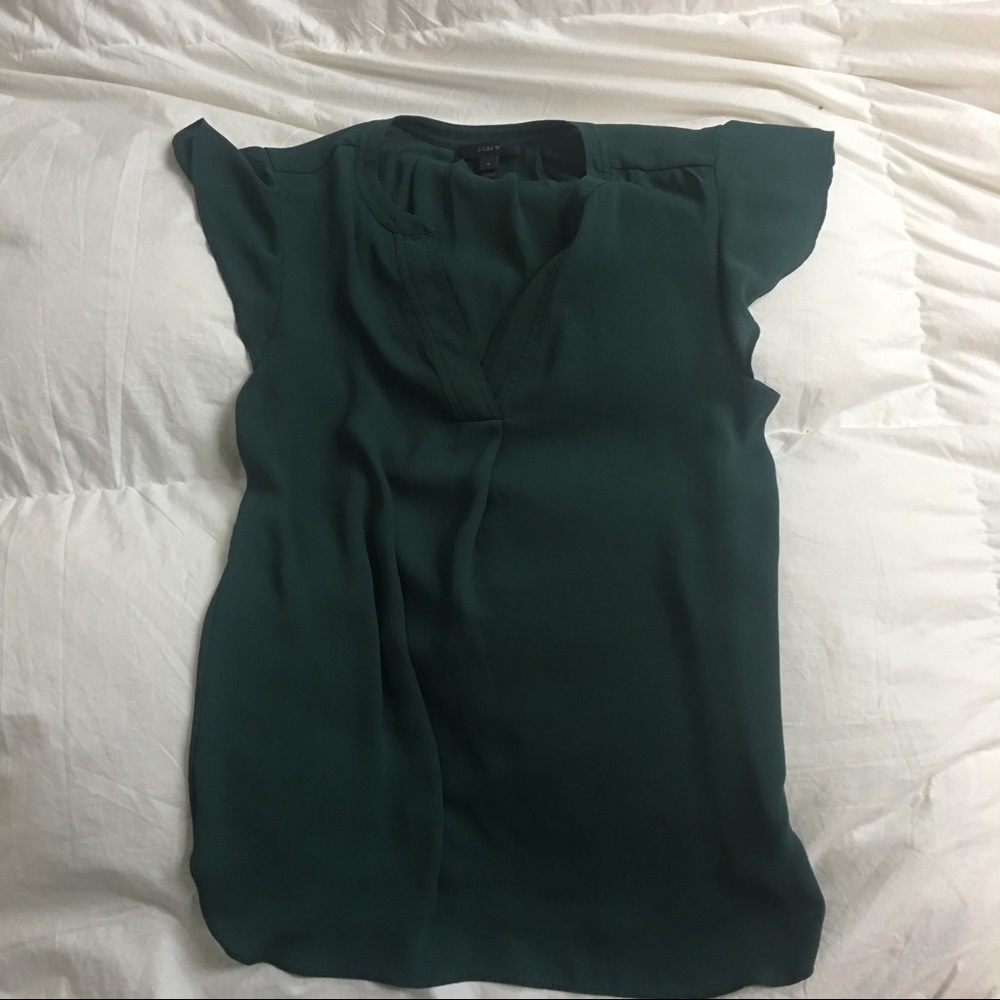 J Crew Flowy Blouse